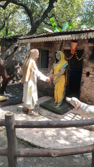 Diorama at Dwarkamai