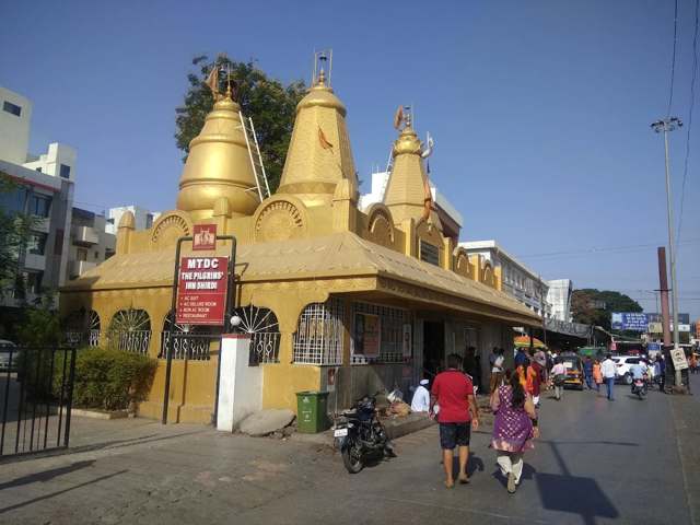 Golden-spired temple